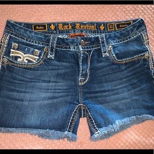 ✨Rock Revival Jean Shorts✨